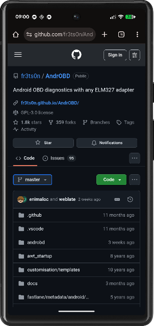 andr obd github 1